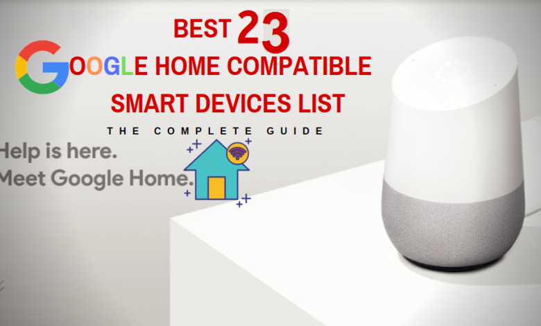 google home compatibility list 2019
